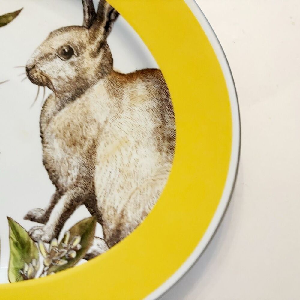 Williams Sonoma Spring Bunny Serving Platter 17” Ceramic Easter Rabbit - Picture 2 of 4